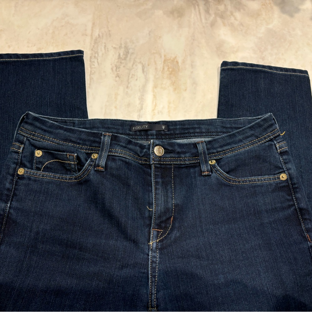 Dark Wash Size 30 Fidelity Jeans.